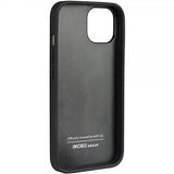 Audi iPhone 12/iPhone 12 Pro Cover Ægte Læder Etui Sort