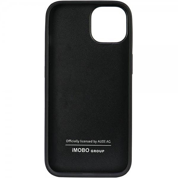 Audi iPhone 12/iPhone 12 Pro Cover Ægte Læder Etui Sort