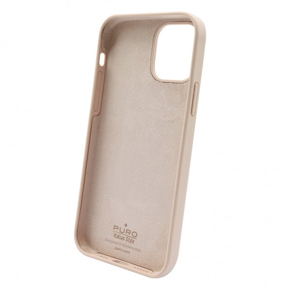 Puro iPhone 12/iPhone 12 Pro Cover Ikon Pink