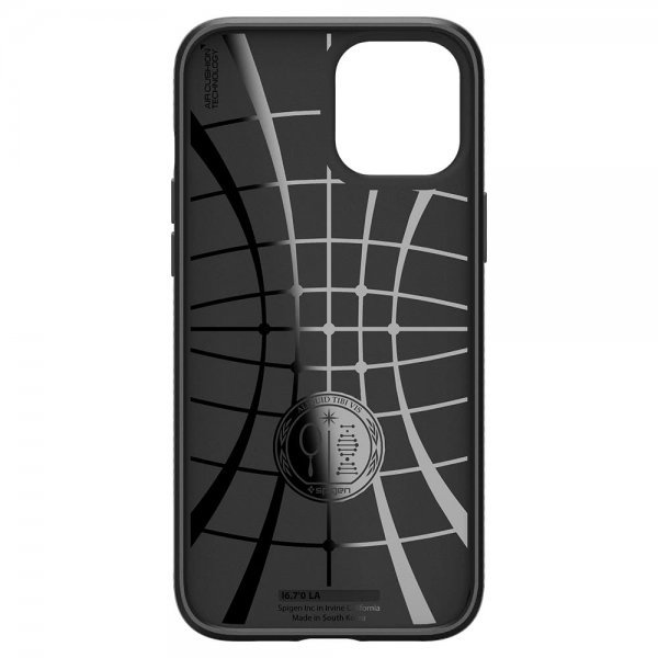 Spigen iPhone 12/iPhone 12 Pro Cover Liquid Air Mat Sort
