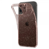 Spigen iPhone 12/iPhone 12 Pro Cover Liquid Crystal Glitter Rose Quartz