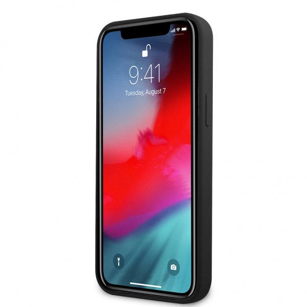 AMG iPhone 12/iPhone 12 Pro Cover Liquid Silicone Grå