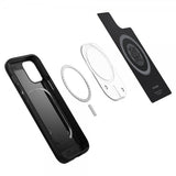 Spigen iPhone 12/iPhone 12 Pro Cover Mag Armor Mat Sort