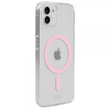 holdit iPhone 12/iPhone 12 Pro Cover MagSafe Cover Rosa Transparent