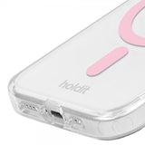 holdit iPhone 12/iPhone 12 Pro Cover MagSafe Cover Rosa Transparent