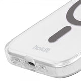 holdit iPhone 12/iPhone 12 Pro Cover MagSafe Case Space Gray Transparent