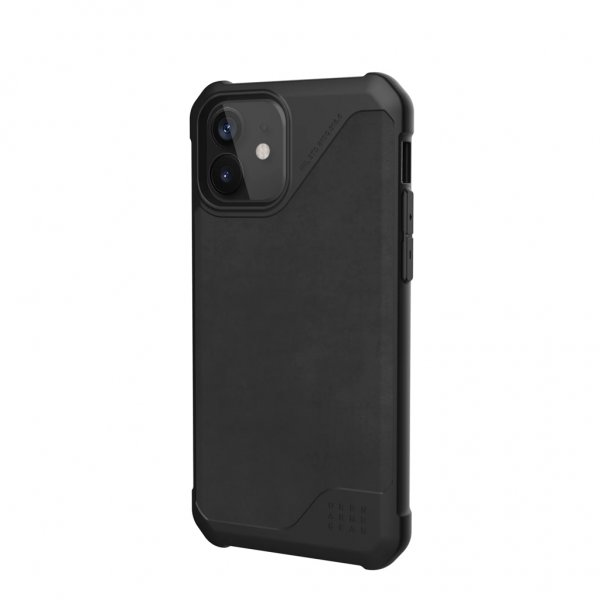 Urban Armor Gear (UAG) iPhone 12/iPhone 12 Pro Cover Metropolis LT Leather Sort