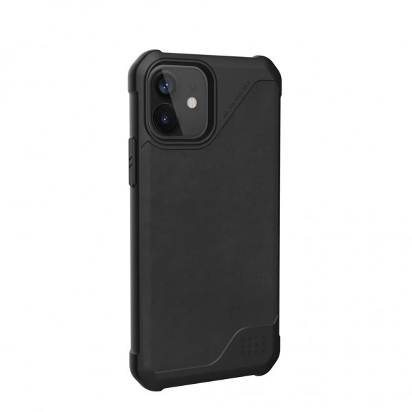 Urban Armor Gear (UAG) iPhone 12/iPhone 12 Pro Cover Metropolis LT Leather Sort