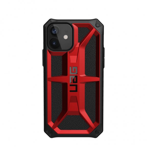 Urban Armor Gear (UAG) iPhone 12/iPhone 12 Pro Cover Monarch Crimson