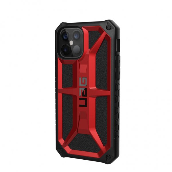 Urban Armor Gear (UAG) iPhone 12/iPhone 12 Pro Cover Monarch Crimson