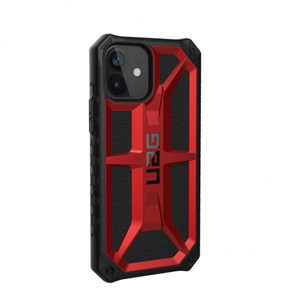 Urban Armor Gear (UAG) iPhone 12/iPhone 12 Pro Cover Monarch Crimson
