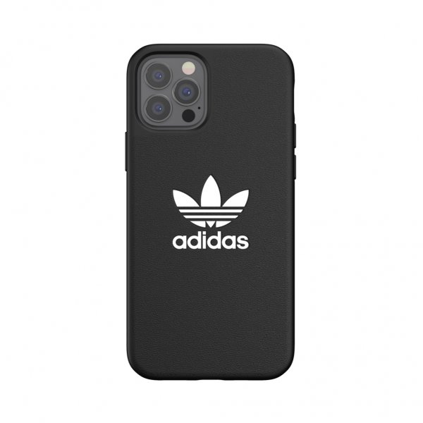 Adidas iPhone 12/iPhone 12 Pro Skal Støbt etui Basic Sort