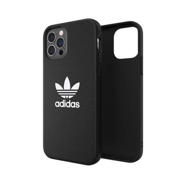 Adidas iPhone 12/iPhone 12 Pro Skal Støbt etui Basic Sort