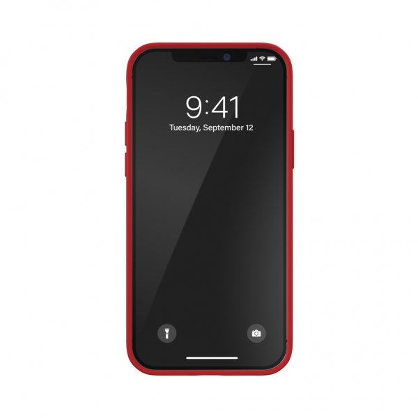 Adidas iPhone 12/iPhone 12 Pro Cover Moulded Case Canvas Scarlet