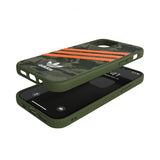 Adidas iPhone 12/iPhone 12 Pro Cover Moulded Case PU Camo/Signal Orange