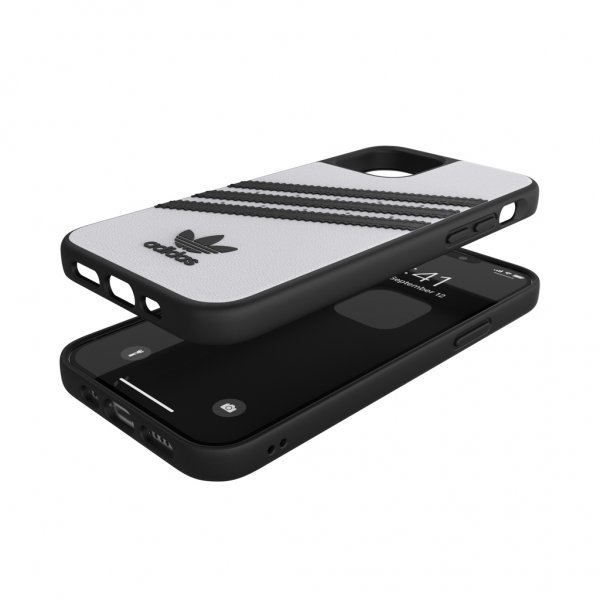 Adidas iPhone 12/iPhone 12 Pro Cover Moulded Case PU Hvid