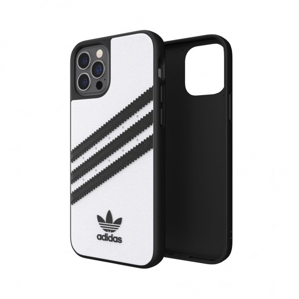 Adidas iPhone 12/iPhone 12 Pro Cover Moulded Case PU Hvid