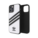Adidas iPhone 12/iPhone 12 Pro Cover Moulded Case PU Hvid