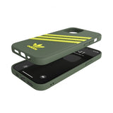Adidas iPhone 12/iPhone 12 Pro Cover Støbt Etui PU Wild Pine/Acid Yellow