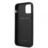 Ferrari iPhone 12/iPhone 12 Pro Cover On Track Carbon Stripe Sort