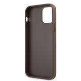 Guess iPhone 12/iPhone 12 Pro Cover Printed Stripe Brun
