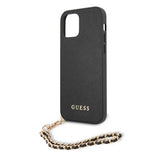 Guess iPhone 12/iPhone 12 Pro Cover Saffiano Chain Sort