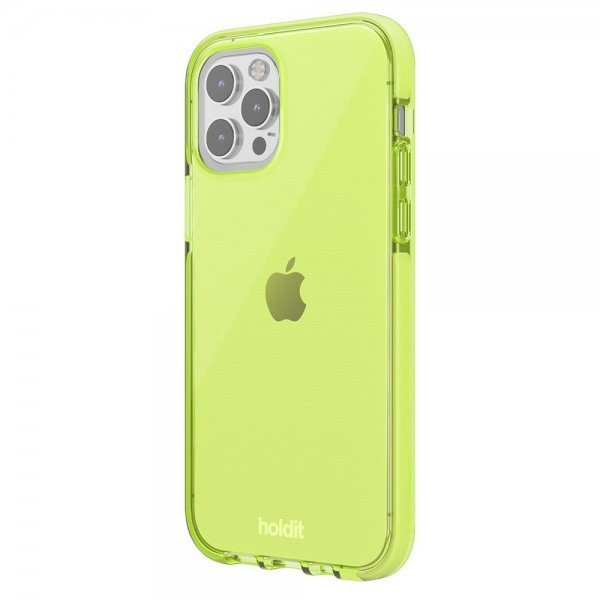 holdit iPhone 12/iPhone 12 Pro Cover Seethru Acid Green
