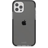 holdit iPhone 12/iPhone 12 Pro Cover Seethru Sort