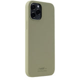 holdit iPhone 12/iPhone 12 Pro Cover Silikone Khaki Green
