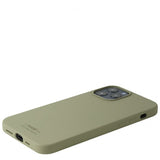 holdit iPhone 12/iPhone 12 Pro Cover Silikone Khaki Green