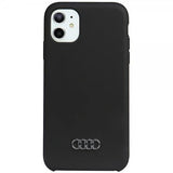 Audi iPhone 12/iPhone 12 Pro Cover Silikone Sort