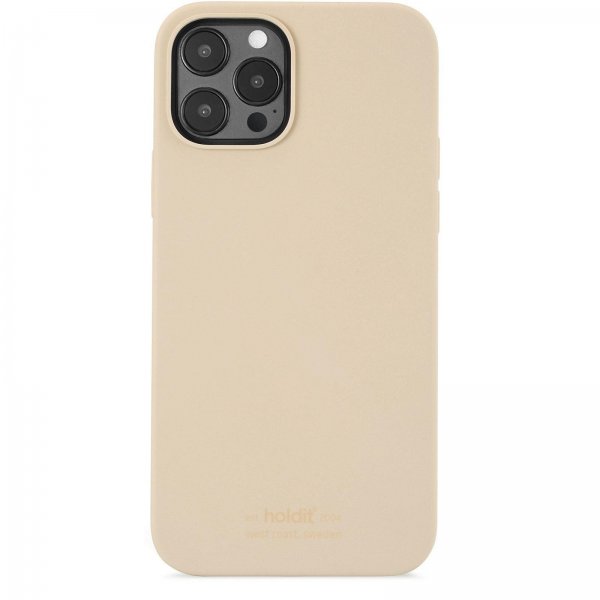 holdit iPhone 12/iPhone 12 Pro Cover Silikone Beige