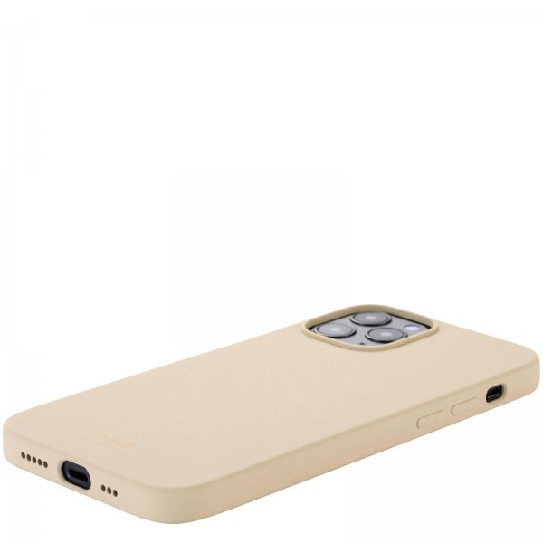 holdit iPhone 12/iPhone 12 Pro Cover Silikone Beige