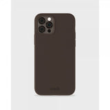 holdit iPhone 12/iPhone 12 Pro Cover Silikone Chocolate