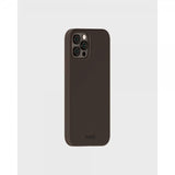 holdit iPhone 12/iPhone 12 Pro Cover Silikone Chocolate
