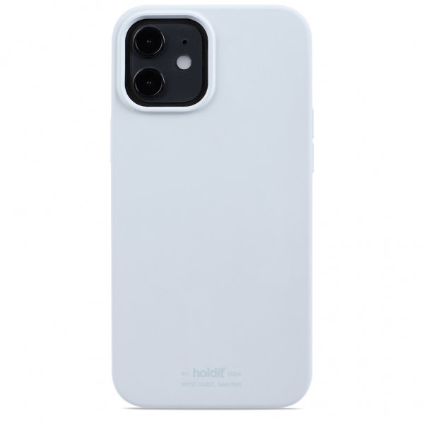holdit iPhone 12/iPhone 12 Pro Cover Silikone Mineral Blue