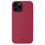 holdit iPhone 12/iPhone 12 Pro Cover Silikone Red Velvet