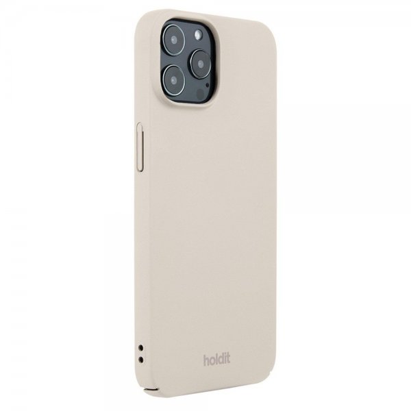 holdit iPhone 12/iPhone 12 Pro Slim Cover Light Beige