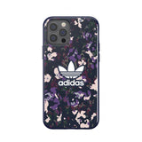 Adidas iPhone 12/iPhone 12 Pro Cover Snap Case Graphic AOP Collegiate Navy/Active Purple