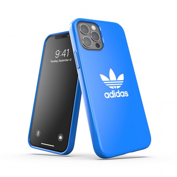 Adidas iPhone 12/iPhone 12 Pro Cover Snap Case Trefoil Bluebird