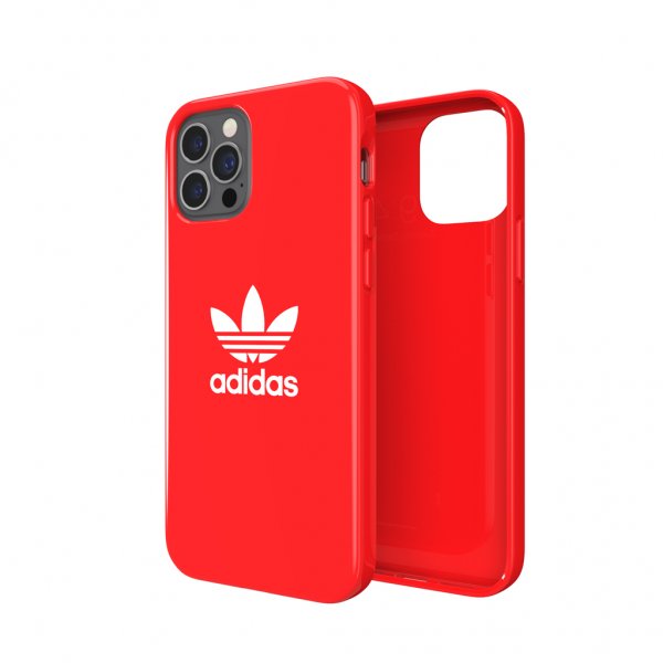 Adidas iPhone 12/iPhone 12 Pro Cover Snap Case Trefoil Scarlet