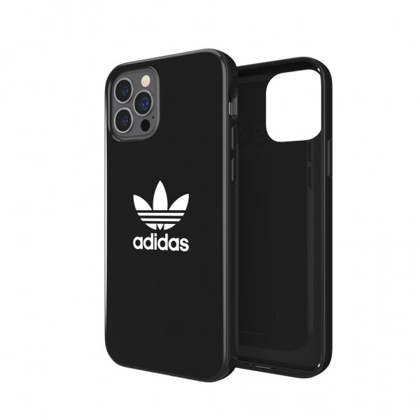Adidas iPhone 12/iPhone 12 Pro Cover Snap Case Trefoil Sort