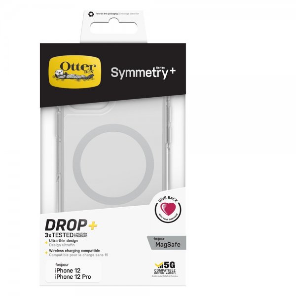Otterbox iPhone 12/iPhone 12 Pro Cover Symmetry Plus Clear Transparent
