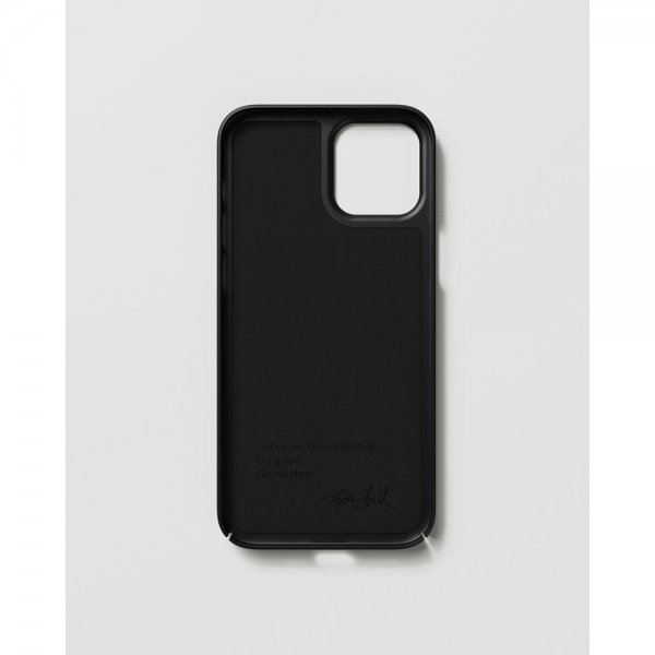 Nudient iPhone 12/iPhone 12 Pro Cover Thin Case MagSafe Ink Black