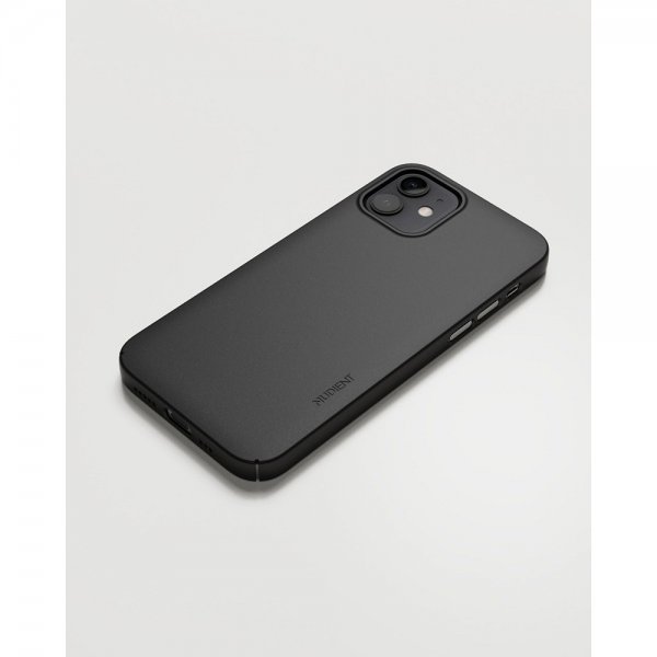 Nudient iPhone 12/iPhone 12 Pro Cover Thin Case MagSafe Ink Black