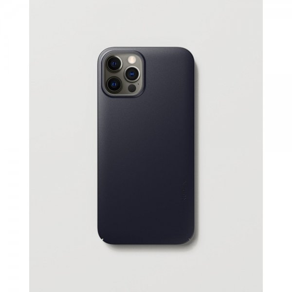 Nudient iPhone 12/iPhone 12 Pro Cover Tyndt Etui MagSafe Midwinter Blue