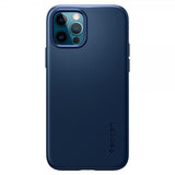 Spigen iPhone 12/iPhone 12 Pro Cover Thin Fit Navy Blue