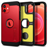 Spigen iPhone 12/iPhone 12 Pro Cover Tough Armor Rød