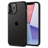 Spigen iPhone 12/iPhone 12 Pro Cover Ultra Hybrid Mat Sort