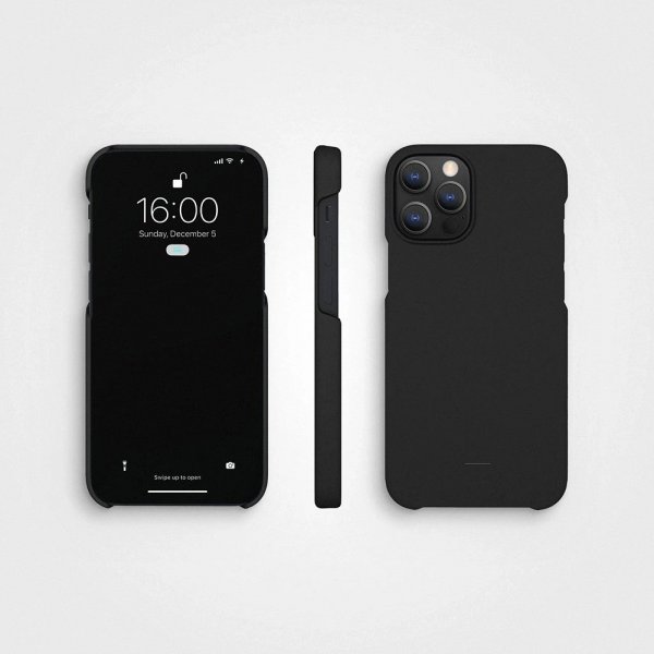 agood company iPhone 12/iPhone 12 Pro Etui Plantebaseret Charcoal Black